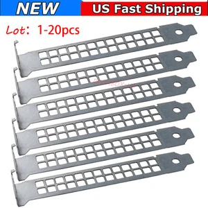 Lot Dell T5600 T3620 T5810 T7910 T7920 T330 430 630 PCI Slot Cover N680D ME60192 - Picture 1 of 9