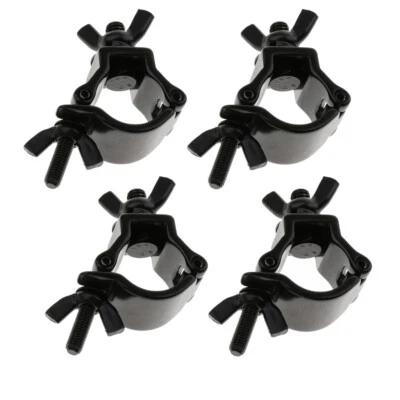 4pcs Aluminum Alloy Heavy Duty Stage Light Hook Clamp for DJ Disco Bar Light