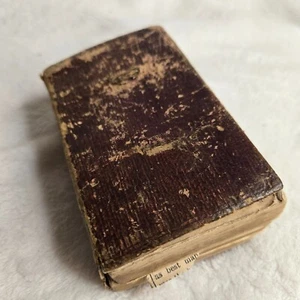 1843 Everlasting Gospel Holy Bible Old New Testament Sanborn Carter Portland ME - Picture 1 of 12