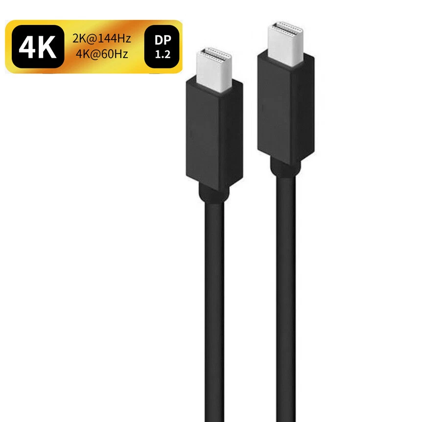 4K 60Hz Mini Displayport Verlängerungskabel Thunderbolt 2 Mini DP auf MDP Kabel - Bild 1 von 4