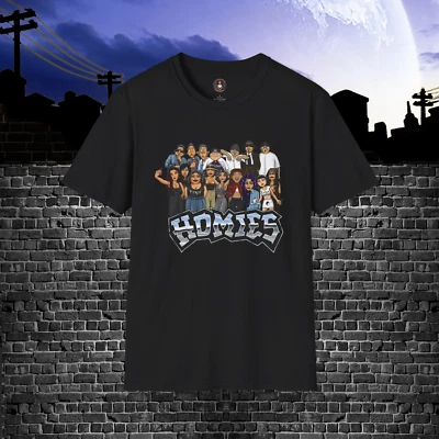 Camisetas estilo vintage Lil Homies, camiseta chicana, camisa chicana, años 90, chola, cholo Foto 1 de 4