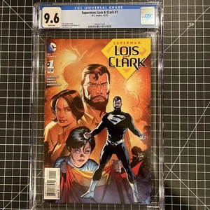 ┥Superman Lois and & Clark 1 cgc 9.6 wp 2015 primer Jonathan Kent como niño 🙂 - Imagen 1 de 12