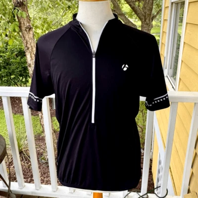 Bontrager Solstice Bicycle Jersey. Black. men’s Large. - Image 1 of 4