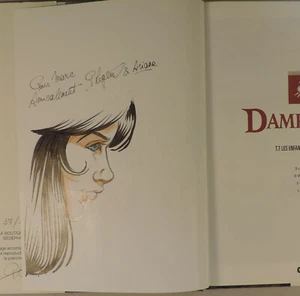 Dampierre 7 Legein + Hülle N/S 120 ex + Widmung Glenat 1998 EO SEHR GUTER ZUSTAND - Bild 1 von 6