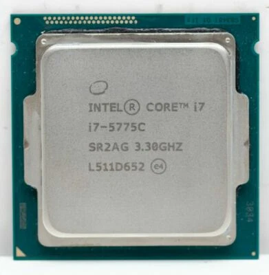 Intel Core i7-5775C 4-Core 8Threads 3.3 GHz SR2AG Socket 1150 6200 CPU Processor - Immagine 1 di 4