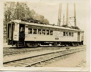 0A827 RP 1940s50s CSS&SB SOUTH SHORE RAILROAD CAR #109 - Picture 1 of 1