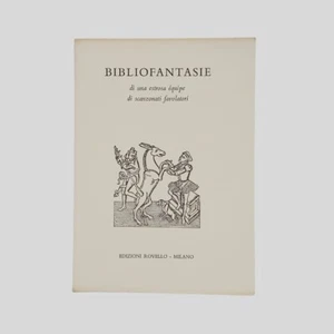 Almanacco bibliofilo n 13 Bibliofantasie Umberto Eco Bibliofilia - Picture 1 of 10