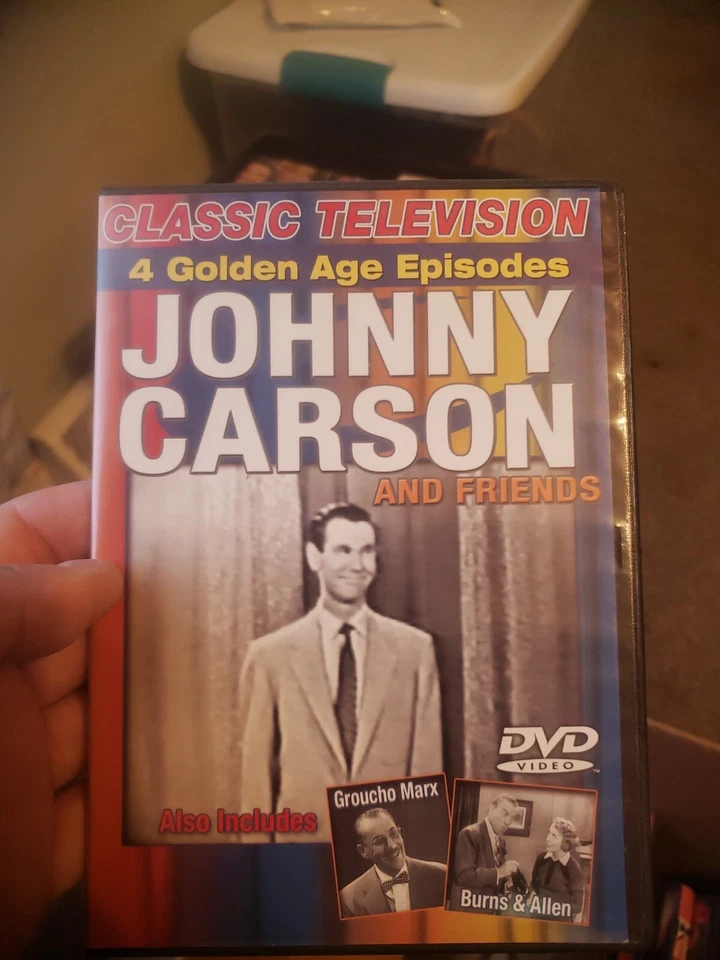 Johnny Carson & Friends - Groucho Marx, Burns & Allen, Rudy Vallee - VERY GOOD - Image 1 of 4