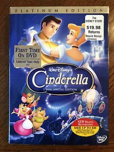 Disney’s Cinderella 2-Disc SPECIAL EDITION DVD 2005 Release Brand New SEALED - Picture 1 of 8