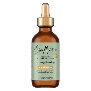 SheaMoisture Strengthening Scalp & Hair Oil Rosemary & Vegan Collagen to... - Picture 1 of 7