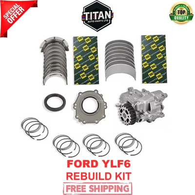 COJINETES PRINCIPALES FORD TRANSIT YLF6 CON KIT DE RECONSTRUCCIÓN DE MOTOR 2.0DIESEL TOURNEO CUSTOM Foto 1 de 4