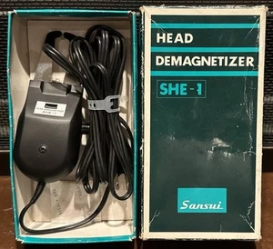 Sansui Kopf Entmagnetisierer SHE-1 Japan Vintage für Audio Audiophile Reel to Reel - Bild 1 von 10