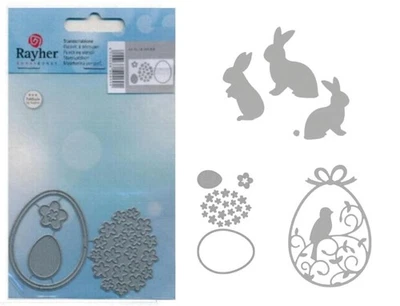 Stanzschablone Ostern Blüten Frühling Blumen Tulpe Tulpen Rayher - Bild 1 von 4