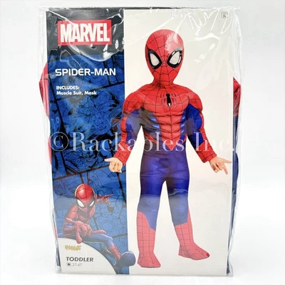 Spirit Halloween Niño Spider-Man Clásico Traje Muscular Disfraz Marvel Talla Varía Foto 1 de 4