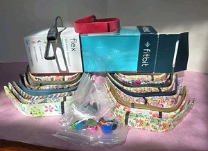 Reloj Fitbit Flex 1 con 15 correas de repuesto, 8" de largo, el reloj no está probado  - Imagen 1 de 8