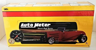 Auto Meter Street Rod Gauge Set AM1601 Old Tyme White with Chrome Bezels. NEW - Image 1 of 4