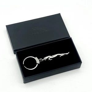 Llavero Jaguar Leaper de metal cromado - Premium OEM regalo en caja - Imagen 1 de 4