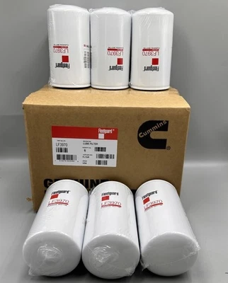 6PCS Genuine Fleetguard LF3970 3937736 Oil Filter Cummins New - Image 1 of 4