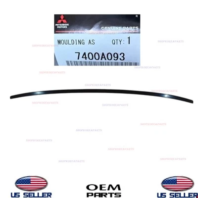 Genuine OEM Roof Drip Molding LEFT Driver Side 2008-2017 Mitsubishi Lancer - Image 1 of 2