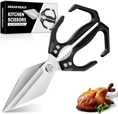 Kitchen Scissors for Food Heavy Duty Poultry Shears with Ergonomic Handle, Japan - Image 1 of 4