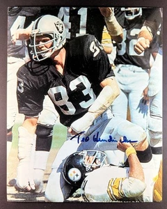 Ted Hendricks 8x10 handsigniertes Foto ohne COA - Bild 1 von 3