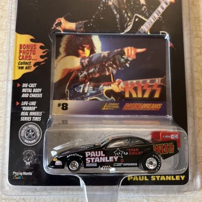 De colección 1997 Johnny Lighting Racing Dreams Kiss #8 Paul Stanley Foto 1 de 3