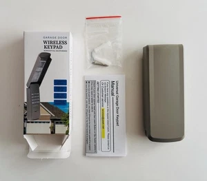 Universal Garage Keypad, No Wires Needed, Easy Install, New, Open Box - Picture 1 of 11