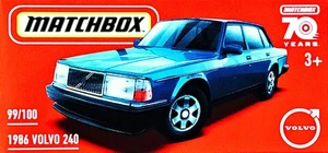 2023 Matchbox Showroom Power Grabs #99/100 - 1986 Volvo 240 - Bild 1 von 1