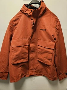 New Timberland Waterproof Men’s Jacket XL Red TB0A6NZN DV5 - Picture 1 of 8