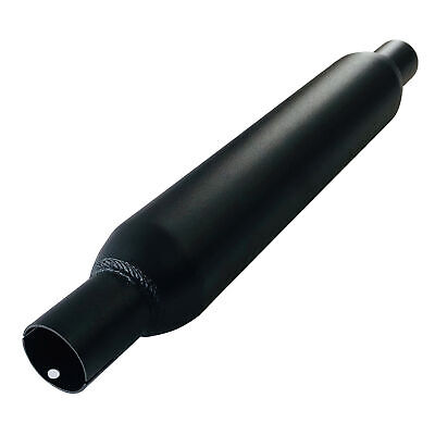 Jetex Universal Exhaust Silencer - 2'' Outlets, Round 400mm, Aluminised Steel • 48.32€