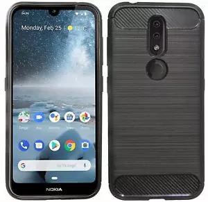 Silikon Hülle Carbon Design TPU Soft Case Handy Hülle Cover für Samsung Modelle - Bild 1 von 73