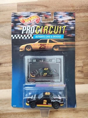 Hot Wheels Pro Circuit Rusty Wallace #2 escala 1/64 cardado Foto 1 de 3