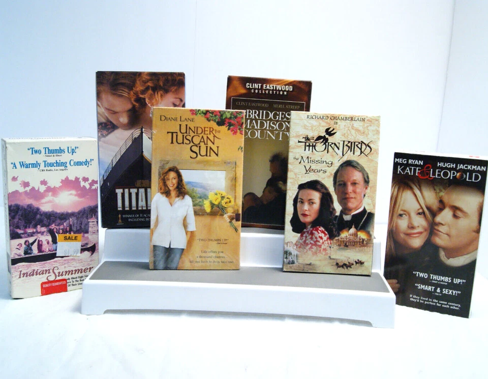 VHS Movie Lot Romantic Comedy Rom-Com & Romance Drama VHS Movies TESTED - Image 1 of 4