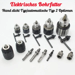 Bohrfutter Schnellspannbohrfutter 0,6-16 mm Mit Schlüssel+ Kegeldorn - Picture 1 of 6