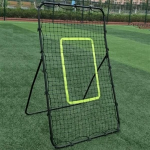 Youth Pitching Return Soccer Training Net Pitchback Rebound Throwing Sport - Picture 1 of 10