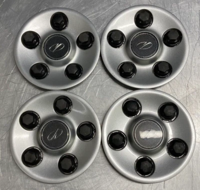 2000-2002 Oldsmobile Intrigue Painted Wheel Center Cap Hub Cap Set 9593499 OEM - Image 1 of 4