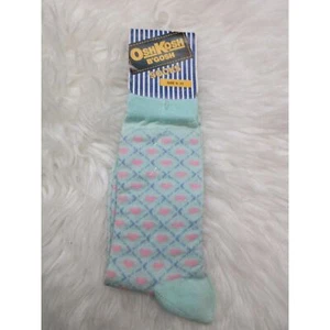 NWT OSH KOSH B'GOSH Vintage 1989 Hearts Socks Size 9-11 Age 8 and Up Made Korea - Picture 1 of 9