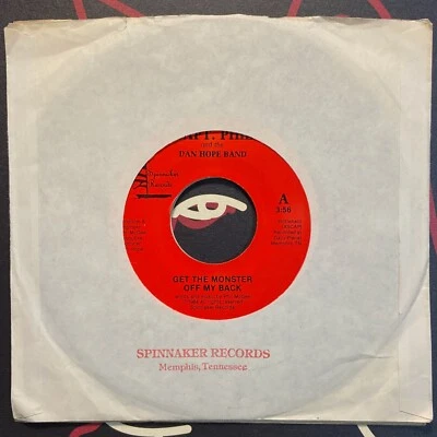 electro funk 7” CAPT. PHIL DAN HOPE Get The Monster MP3 Spinnaker Boogie 1984 - Imagem 1 de 3