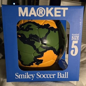 M@rket Smiley Soccer Ball Standard Size 5 MARKET - Picture 1 of 4