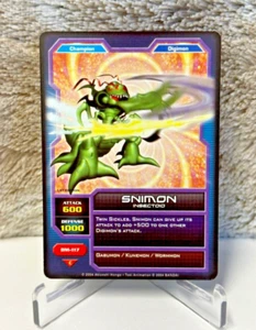 2004 Digimon TCG Hybrid Warriors 1st Edition - Snimon DM-117 Non Holo - Picture 1 of 2