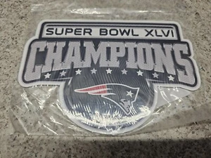 New England Patriots NFL Superbowl XLVI Champions Imán - Imagen 1 de 6