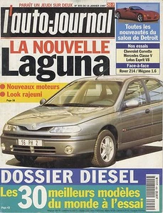 DAS AUTO JOURNAL Nr.455 Renault Laguna, Corvette, Mercedes V-Klasse, Lotus - Bild 1 von 1