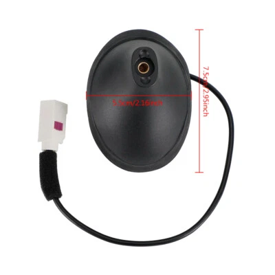 Antena Base Aérea Negra Modelos Fiat 500/595/695/500X (312 334) 2012-2021 Foto 1 de 4