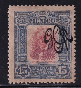 ucs94 Mexico 1914 Civil War Script GCM Carranza Sc#490 - Picture 1 of 1