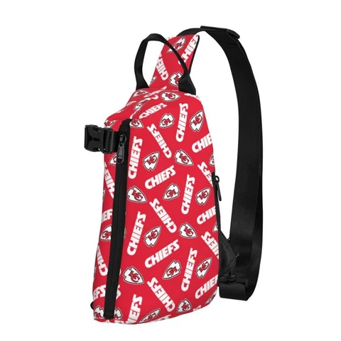 Kansas City Chiefs Adult Sling Bag Chest Cross Body  Sports Shoulder Backpack Cover