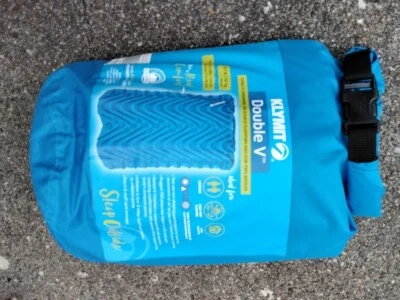 Almohadilla para dormir Klymit Double V para 2 personas nueva con etiquetas Foto 1 de 4