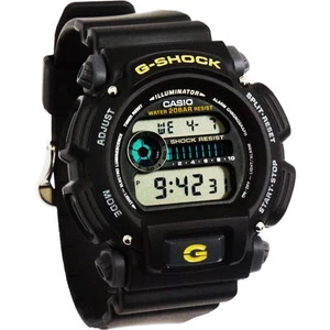 Casio DW9052-1B, G-Shock 200 Meter Watch, Chronograph, Resin Strap, Alarm, NEW - Picture 1 of 2