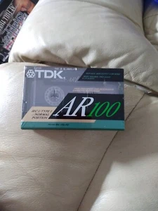 TDK AR100 Japan Vintage Audio Cassette tape NORMAL position Type1 New Sealed - Picture 1 of 2