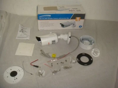 SPECO TECHNOLOGIES VLBT6W 2MP HD-TVI IR 2.8-12mm LENS BULLET CAMERA WHITE -READ! - Image 1 of 4