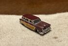N-SCALE 1:160 CMW 1953 FORD WOODY MAROON COUNTRY SQUIRE WAGON - LOOSE